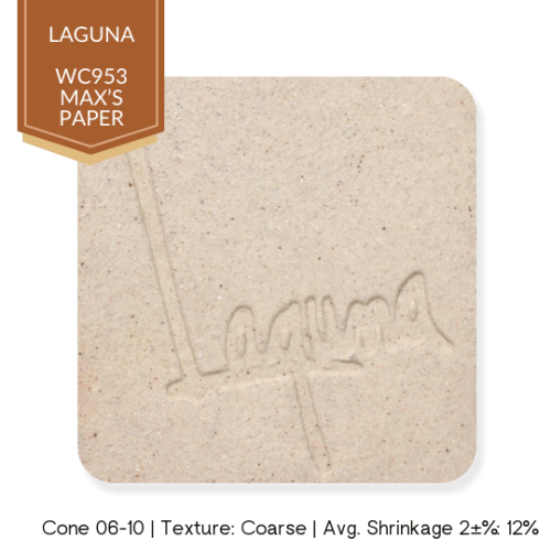 Laguna Clay WC-953 Maxs Paper Clay