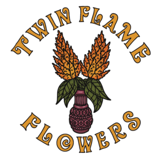Twin Flame Flowers logo, sponsor