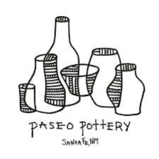 Paseo Pottery logo, sponsor