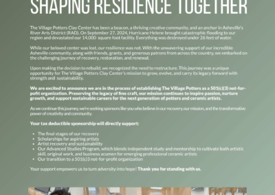 The Shape of Resilience Sponsorship package page 3