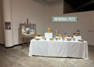 The Shape of Resilience Fundraising event photo 5, memorial pots