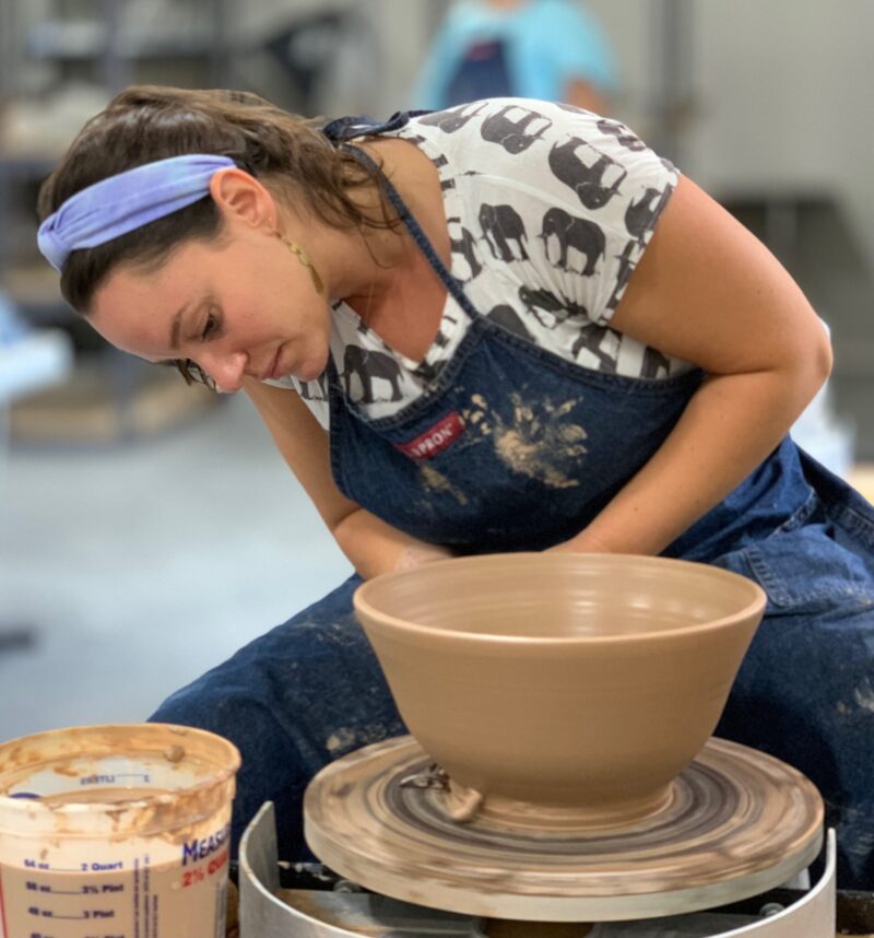 Sophie M Throwing Bowl ISM Program