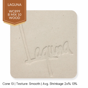 Laguna B Mix 10 Wood Clay Sample Image